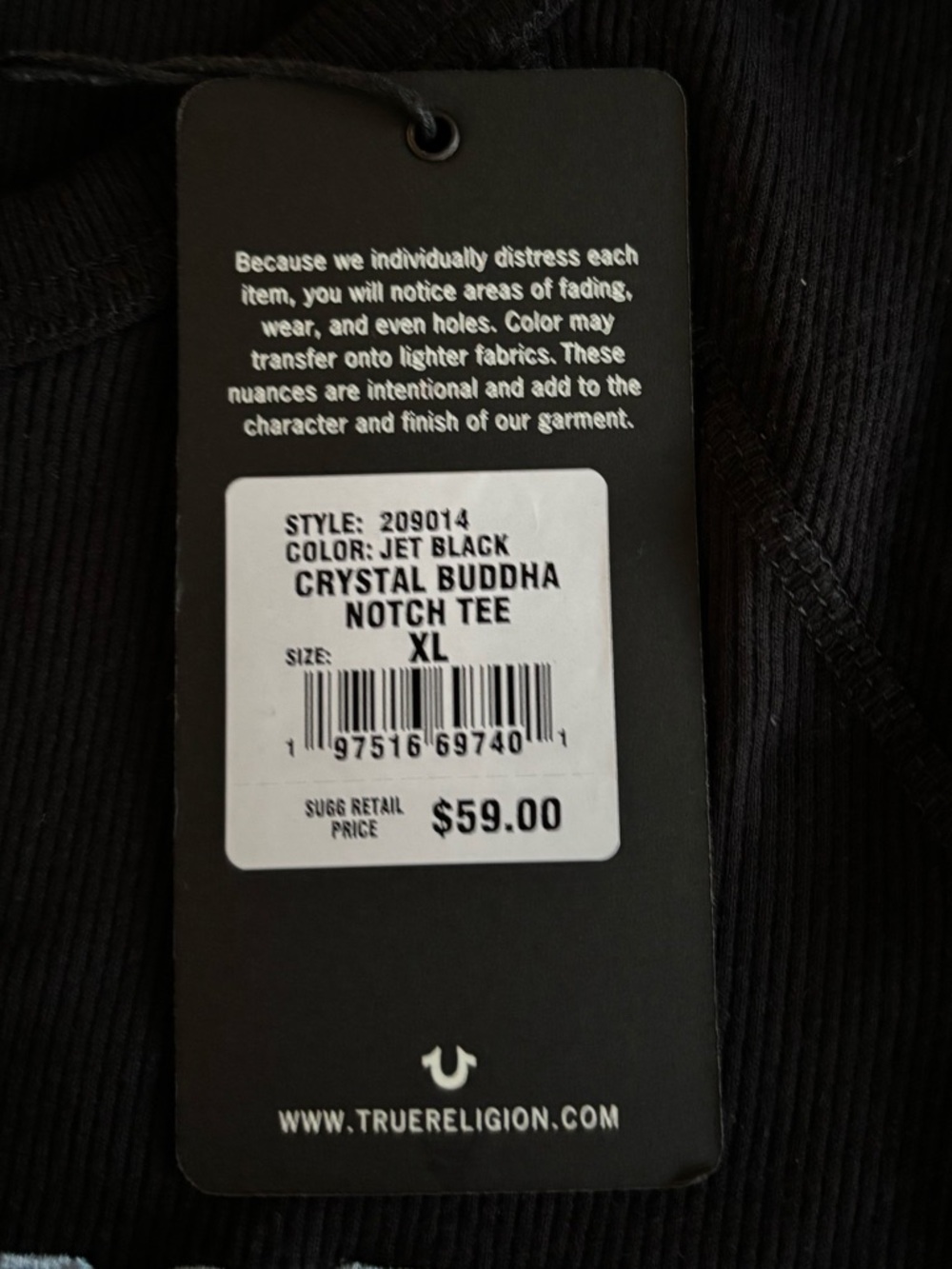 NWT True Religion top - Picture 3 of 3
